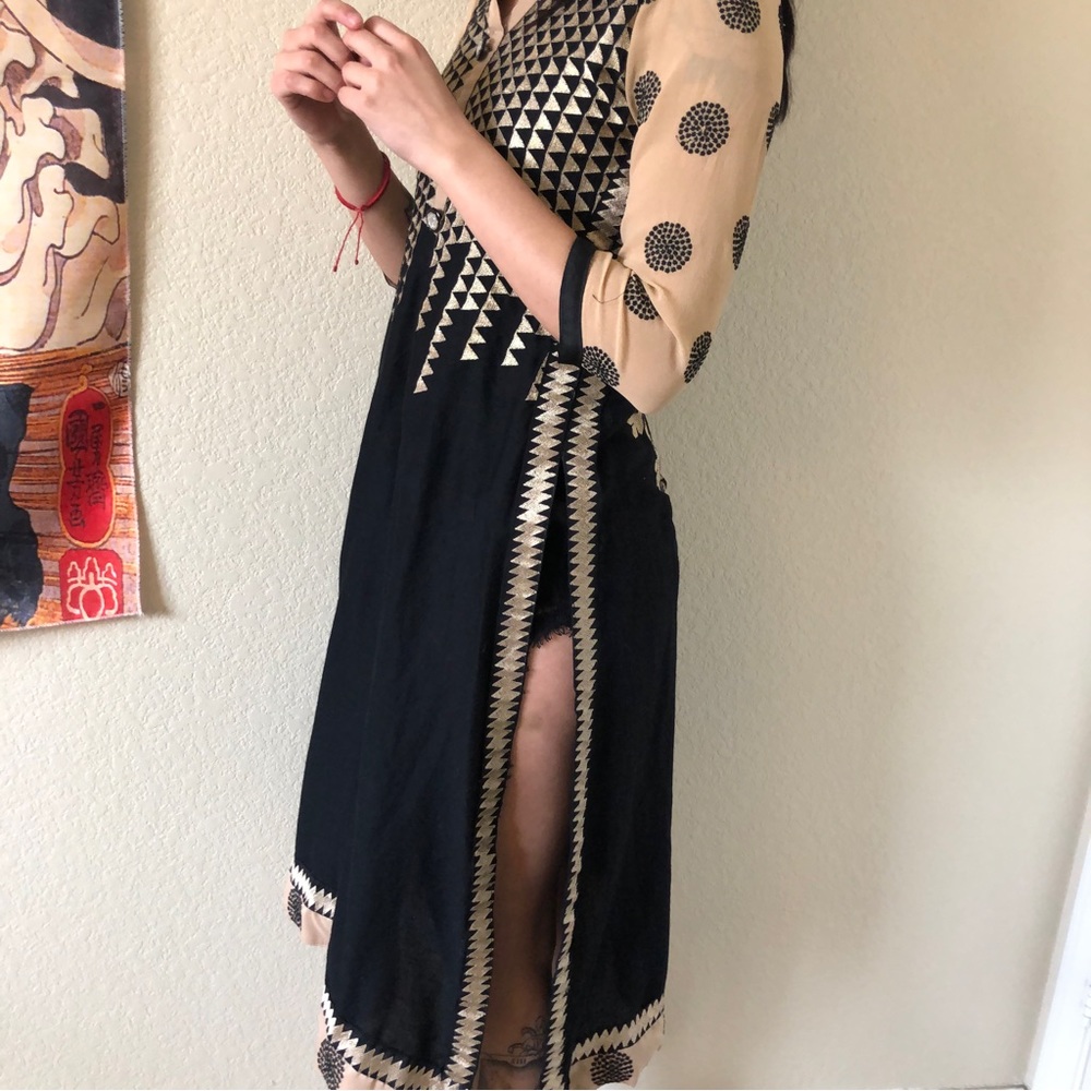 Thrifted Side Slit Dress